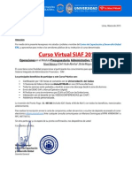 3 Curso Virtual Siaf 2015