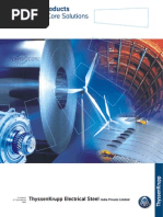 Electrical steel Product Brochour