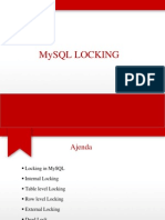 9) Locking in Mysql