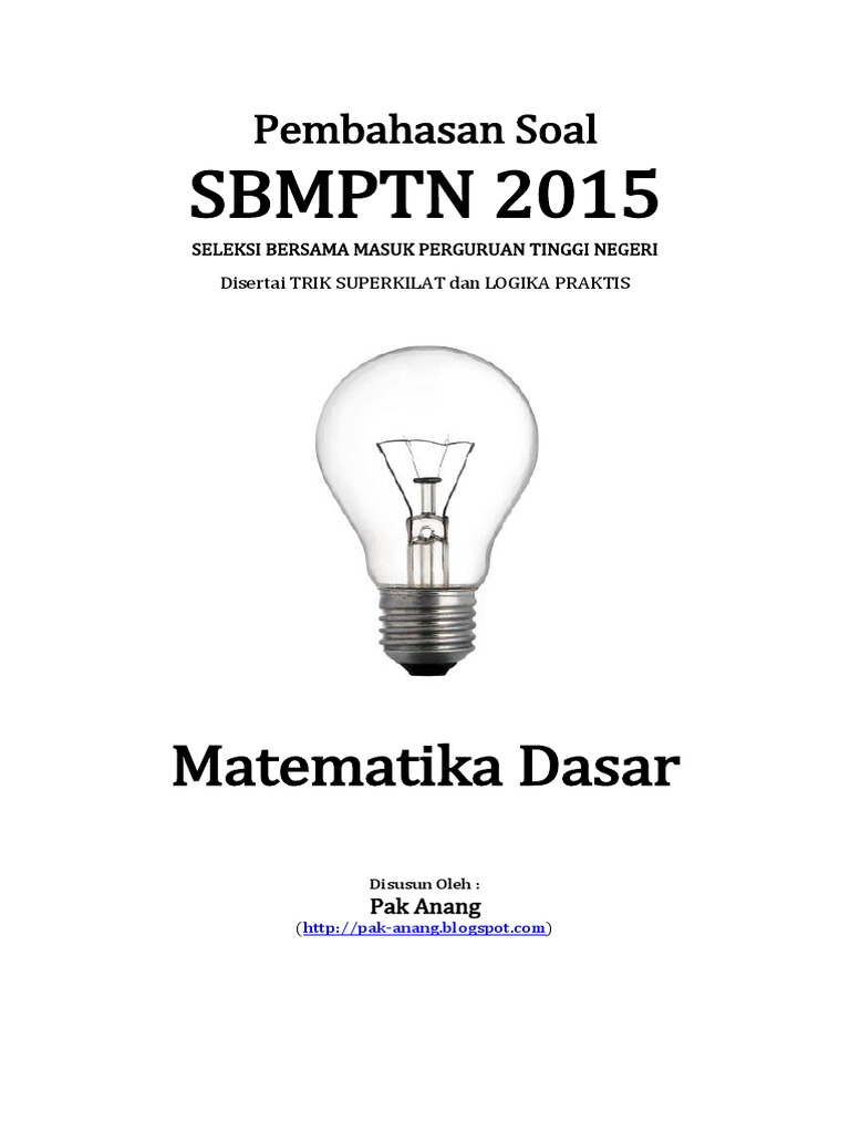Pembahasan Soal Tpa Matematika