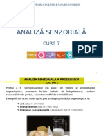 Analiz Senzorial - Curs 7