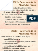 Diagnostico Deterioro de La Movilidad Fisica