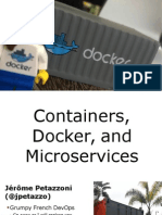 Containers, Docker and Microservices