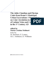 The Julio-Claudian and Flavian coins from Rome’s municipal urban excavations : observations on coin circulation in the cities of Latium Vetus and Campania in the 1st century AD / ed. by Maria Cristina Molinari ; texts by M. Barbato … [et al.]