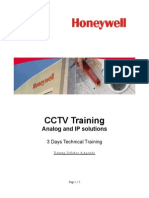 CCTV Training Agenda