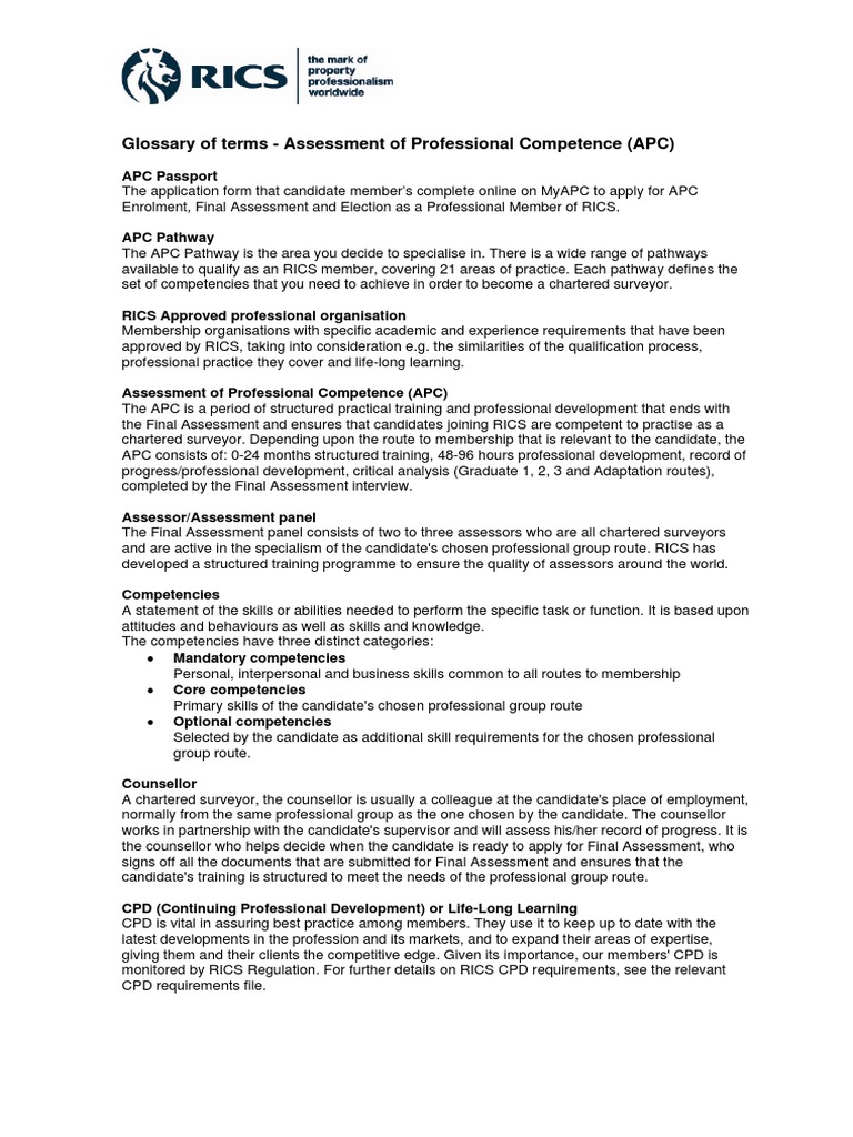 Navigating the Assessment of Professional Competence: A Guide to Key ...