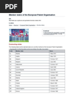 PCT Contracting States and Codes List | PDF | Patent Law | Social ...