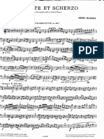 H. Busser - Andante Et Scherzo - Tromba, Piano PDF