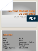 Morning Report Jaga Neuro 29 Juli 2015