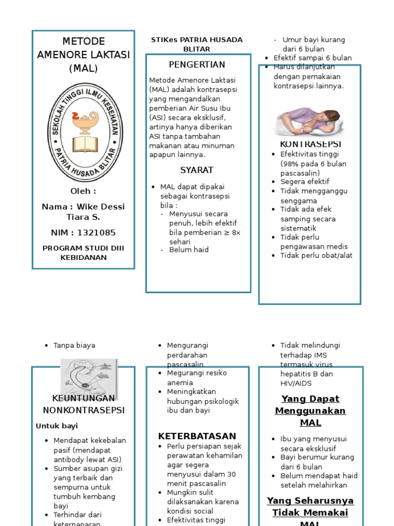Metode Amenore Laktasi PDF Kesehatan Holistik
