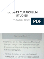 TSL 3143 Curriculum Studies: Tutorial Task 2