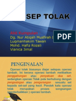 Konsep Tolak