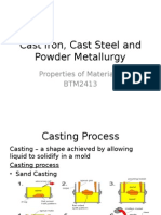 Cast Iron, Cast Steel and Powder Metallurgy.pptx