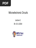 1 Lec1 Microelectronics Sem2 2014