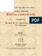 Bac - Biblia Comentada - Tomo Vi - Hechos Y Epistolas Paulinas PDF