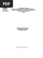 Lineas de Investigacion Uny 2015 Actualizadas