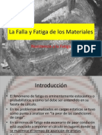 La Falla y Fatiga en Los Materiales