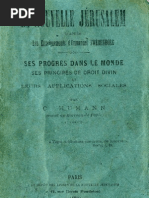 Charles Humann La Nouvelle Jerusalem D'apres Les Enseignements D'emmanuel Swedenborg Paris 1889