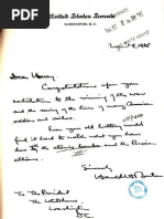 Senator Burton Atomic Kudos