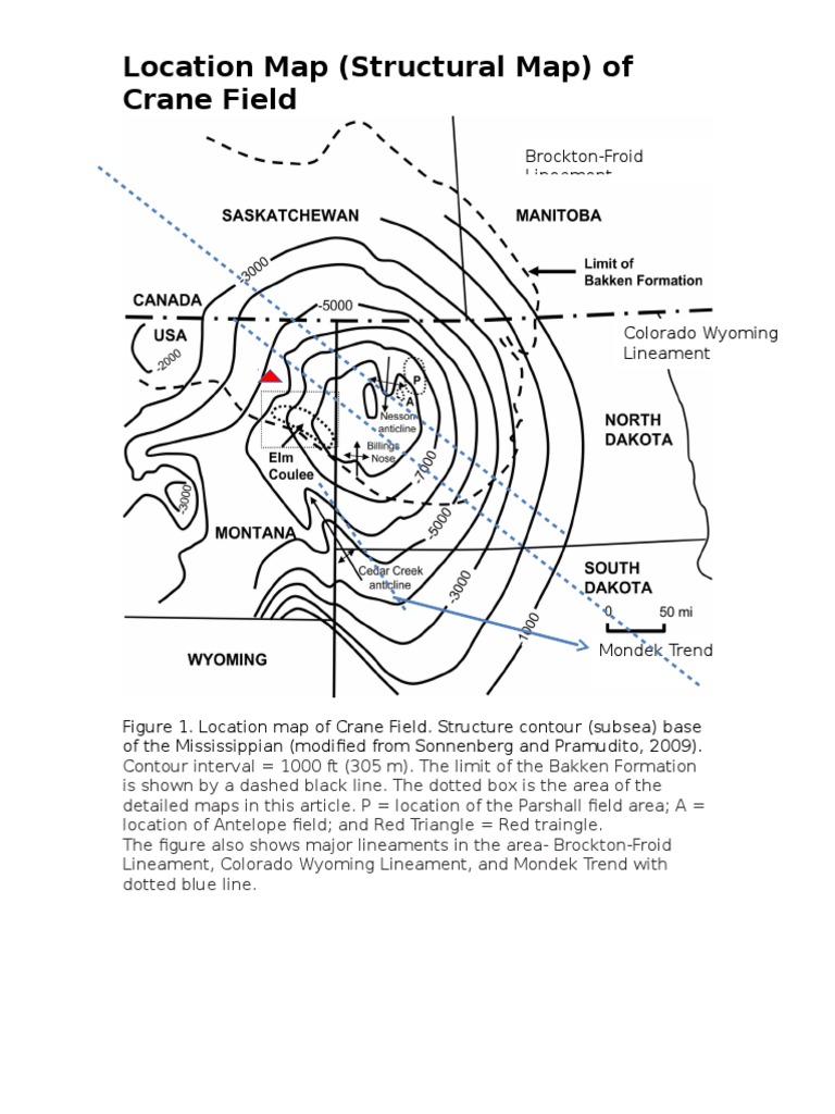 Crane Field Structural Location Map | PDF