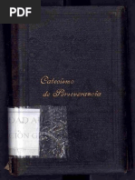 Catecismo de La Perseverancia | PDF | Salvación | Iglesia Católica