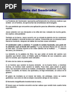 Parabola Del Sembrador Ilustrado