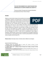 COMPARAÇÃO ENTRE DOIS PROCEDIMENTOS DE AMOSTRAGEM PARA INVENTÁRIO DA ARBORIZAÇÃO DO CENTRO URBANO DE GURUPI-TO 