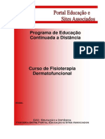 Curso Fisioterapia Dermatofuncional EAD