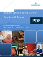Isle of Man Cancer Care and Surgical Services Report