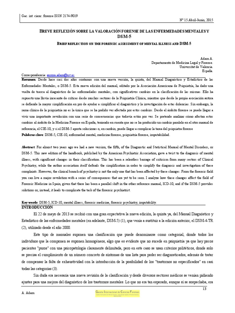 2TA2 Adam GICF 15 PDF | PDF | Pedofilia | Manual Diagnóstico y ...