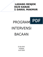 SJK(T)LadangRenjokProgramIntervensiBacaan