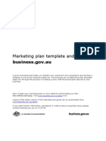 Marketing Plan Template and Guide: Business - Gov.au