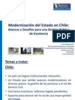 Williamson c Ppt Clad Modernizacion Del Estado en Chile - Clad Montevideo Octubre 2013