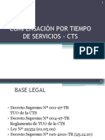 Compensacion Por Tiempo de Servicios Cts