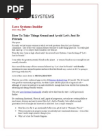 Download Love Systems Insider Sexualization by Love Systems SN27357594 doc pdf