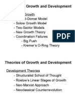 Theories of Growth and Development
