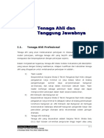 Tenagatenaga ahli dan tanggung jawabnya dalam pelaksanaan pekerjaan Ahli Dan Tanggung Jawabnya