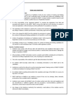 Terms - Condition For Nielit PDF