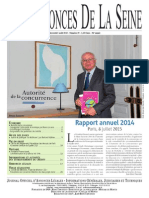 Rapport Annuel 2014: Paris, 8 Juillet 2015