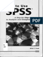 How to Use Spss Book by Singh