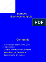 Bombeo Electrosumergible