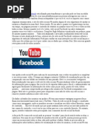 Facebook Está Planejando Para Remover Youtobe