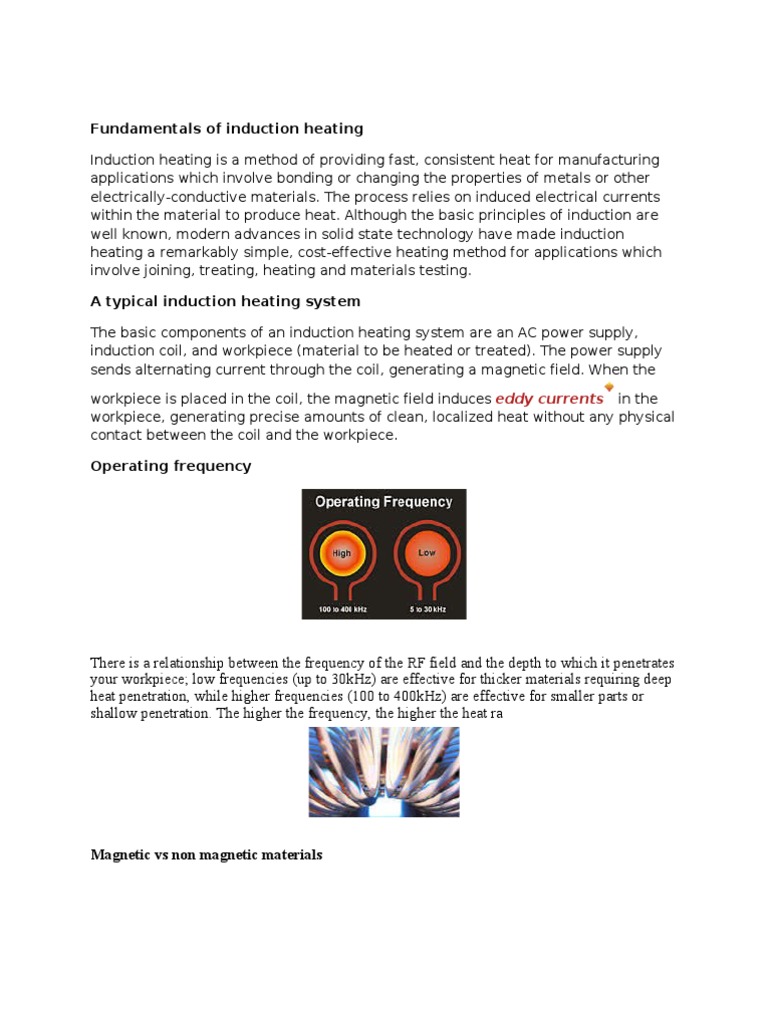 Fundamentals of Induction Heating | Download Free PDF | Inductor ...