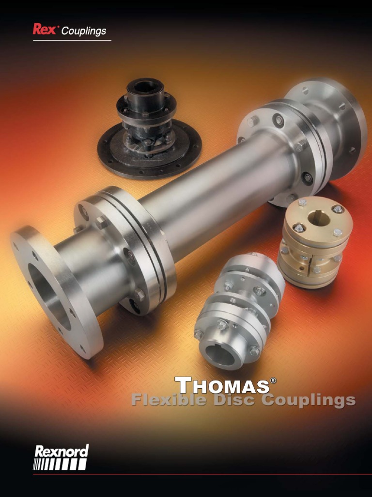 Thomas Flexible Disc Coupling PDF Mechanical Fan Engines