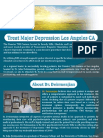 Treat Major Depression Los Angeles CA