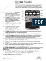 Behringer - RM600 Rotary Machine
