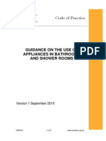 AMDEA - Appliances in Bathrooms - Guidance - V1 - SEPTEMBER 2010