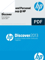 HP PPS Discover PressCon June10 2013