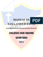 Manual de Convivencia Oficial 2013