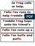 Story - Felix Fox and Fredo Frog